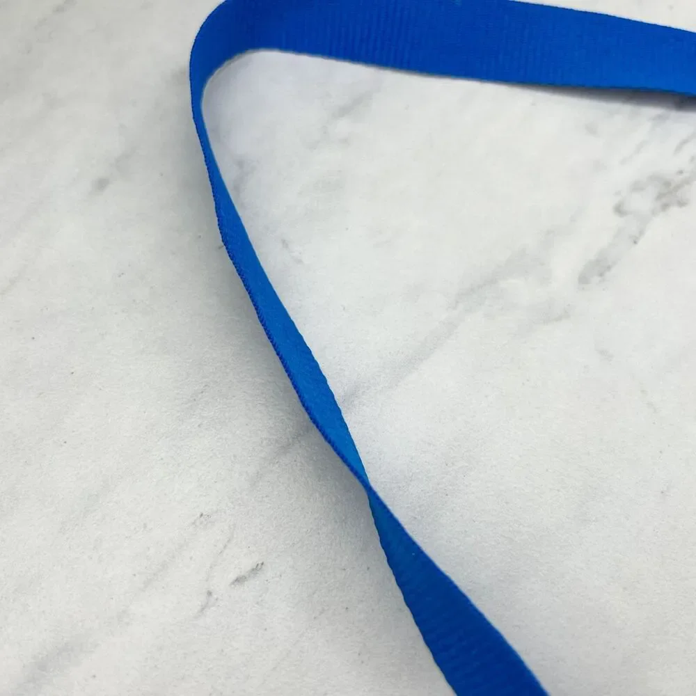 Blue ID Badge Holder School Work Lanyard Necklace